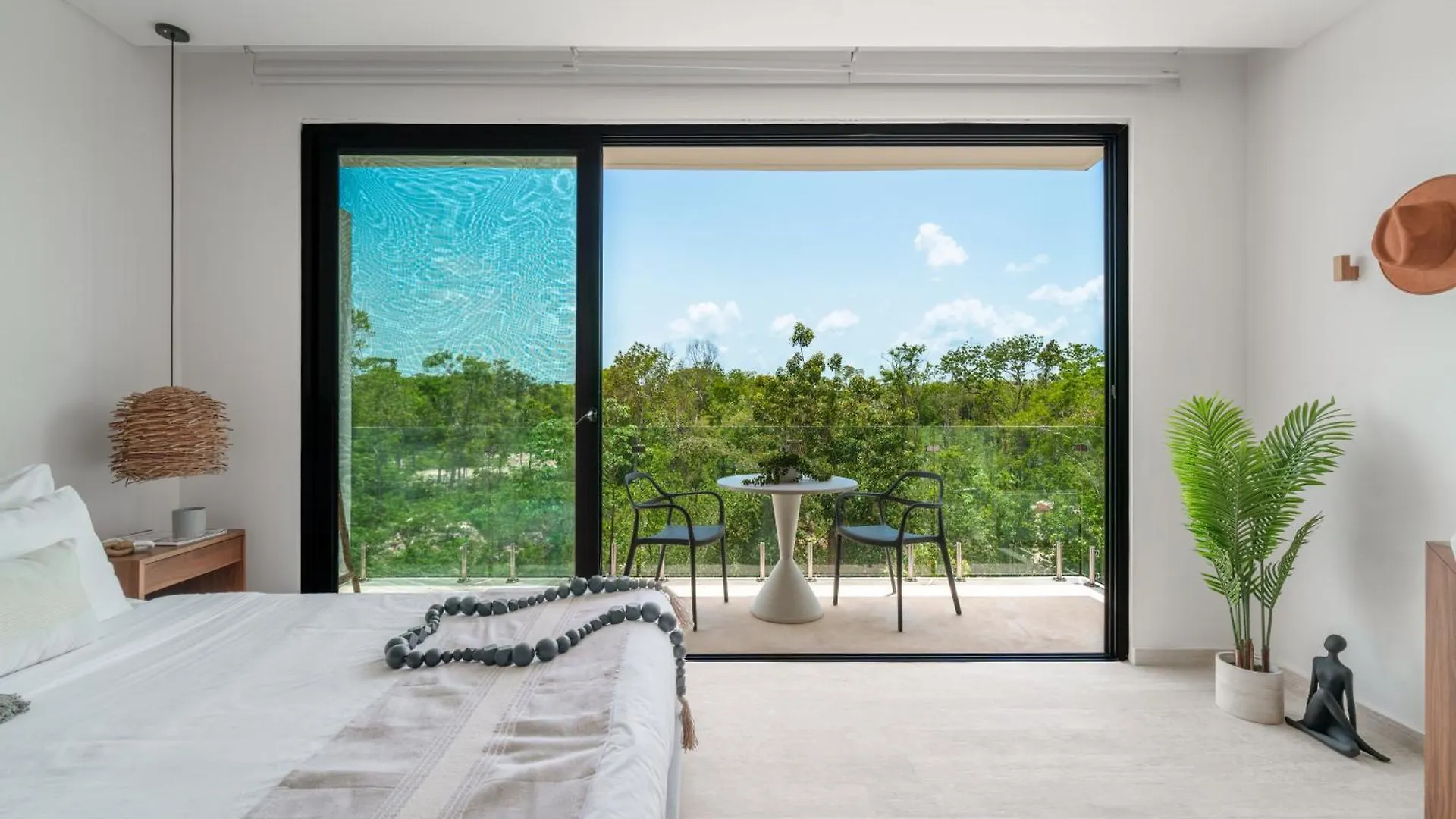 Tropical Jungle At Central Lagunas - Panoramic Pool & Gym Tulum Apartment